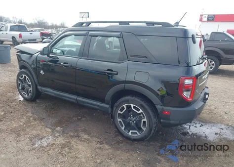 2024 Ford Bronco Sport Outer Banks z USA, uszkodzony, nr VIN 3FMCR9C63RRF04896